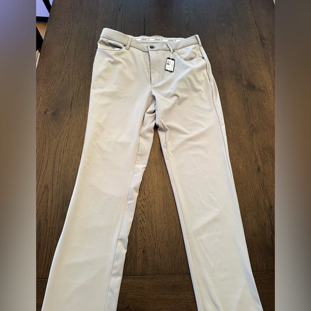 Johnnie-O Momentum Light Grey Slacks NWT - Picture 2 of 7